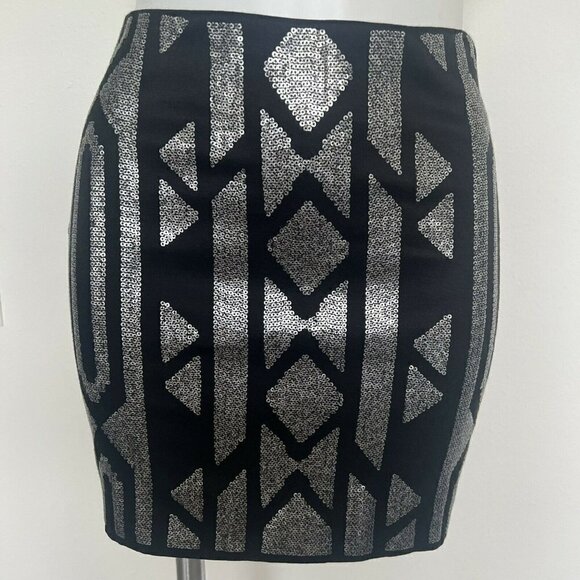 MARINEBLU sequin mini skirt SMALL - Picture 3 of 8
